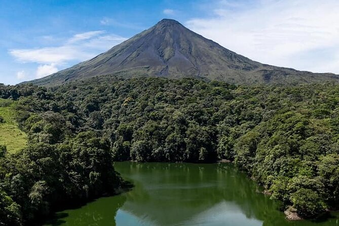 Afternoon Arenal Volcano and Natural Hot Springs River - Exploring the Natural Hot Springs River