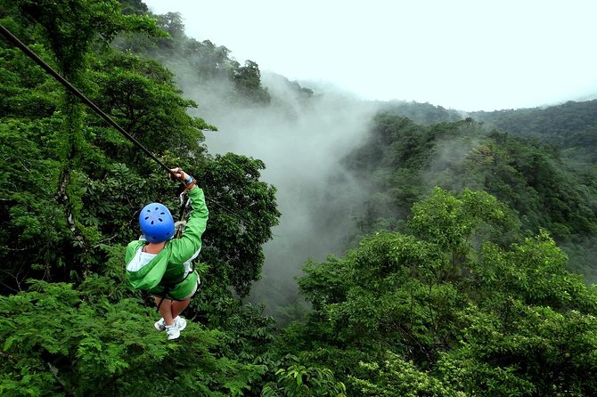 AMA Extreme 7 Zipline Cables in Arenal Above La Fortuna Waterfall - Included Services and Amenities