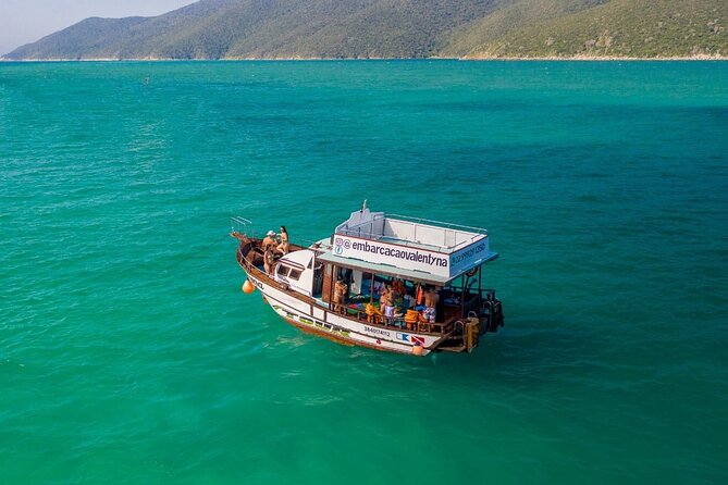 Boat Trip Valentyna Boat One Floor Arraial Do Cabo - Trip Details