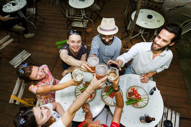 Bohemian Bucharest Markets and Mahallas Traditional Food Tour - Drink Samples