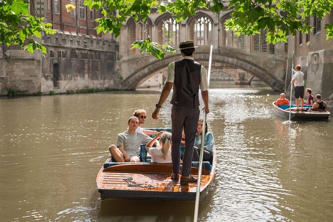 Cambridge | Alumni-Led Walking & Punting Tour W/Opt Kings College - Punting Tour Highlights