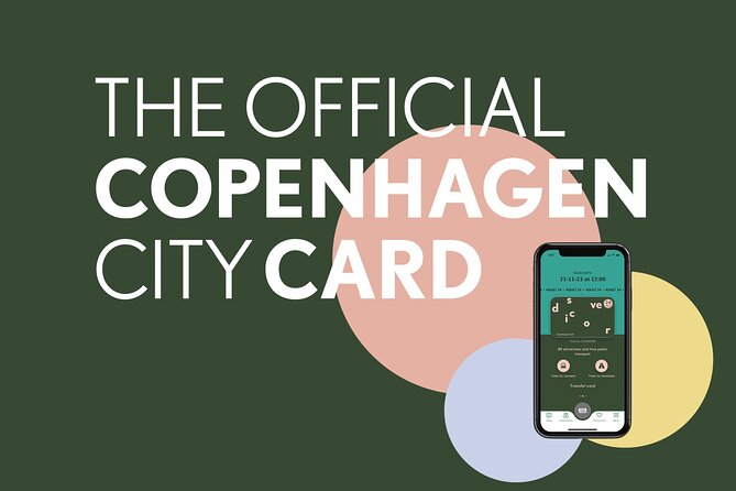 Copenhagen Card DISCOVER 80 Attractions and Public Transport - Included Benefits