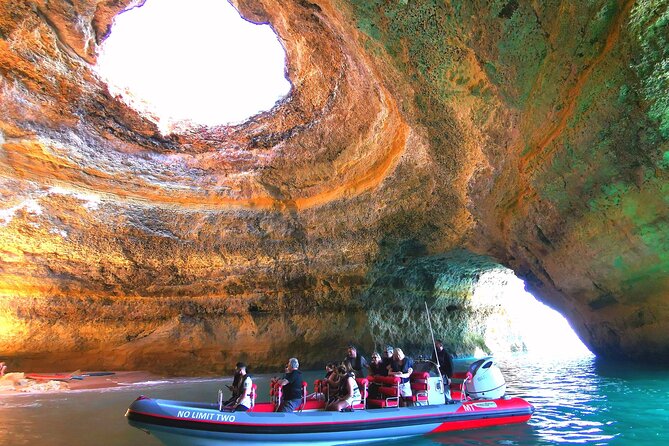 Dolphins and Benagil Caves From Albufeira - Searching for Dolphins