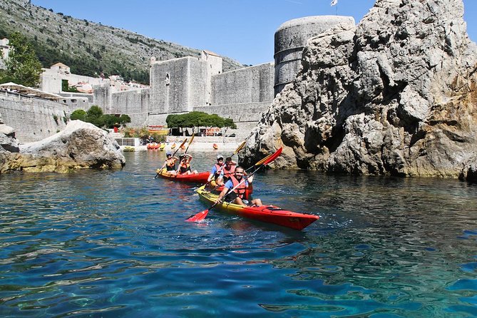 Dubrovnik: Sea Kayaking & Snorkeling Tour - Paddle Route