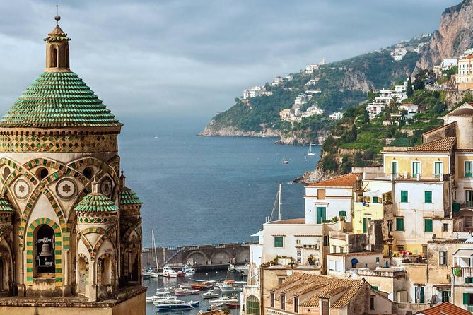 Full-Day Sorrento, Amalfi Coast, and Pompeii Day Tour From Naples - Logistics and Inclusions