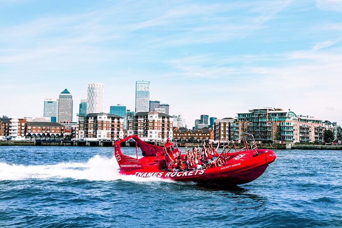 High-Speed Thames River Speedboat in London - Highlights of the Speedboat Tour