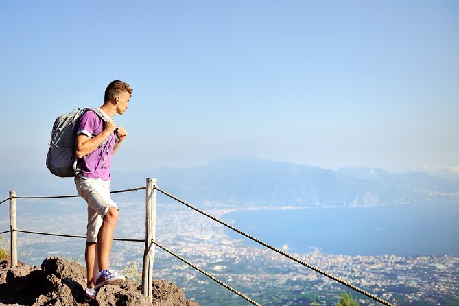 Pompeii Day Trip From Rome With Mount Vesuvius or Positano Option - Hiking to the Summit of Mount Vesuvius