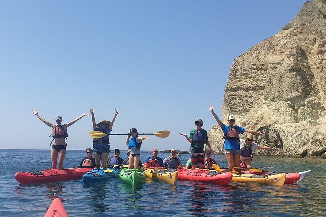 Santorini Sea Kayak - South Discovery, Small Group Incl. Sea Caves and Picnic - Kayaking and Water Activities