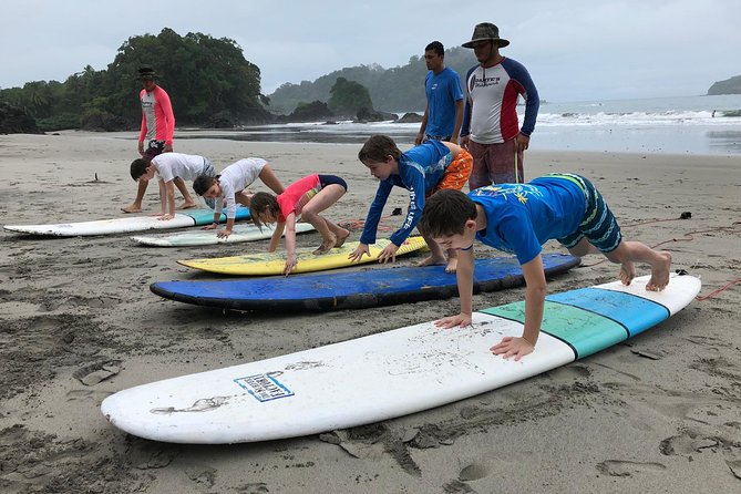 Surf Lessons Manuel Antonio Beach - Booking and Pickup Details