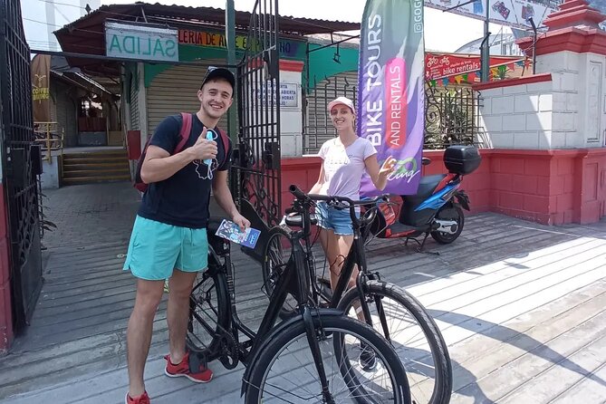 The Best Bike Tour of Lima: El Morro & Jesus Statue - Biking Along El Malecon