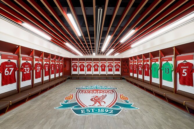 The LFC Stadium Tour - Key Areas of the Tour