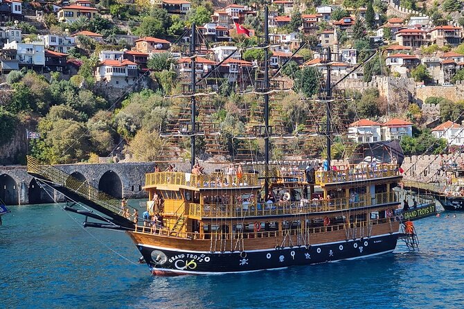 Alanya All Inclusive Pirate Boat Trip With Hotel Transfer - Meeting and Pickup Details