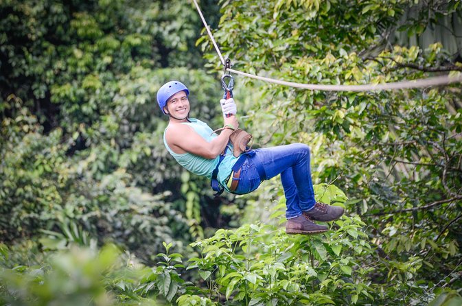 AMA Extreme 7 Zipline Cables in Arenal Above La Fortuna Waterfall - Meeting Point and Pickup Options