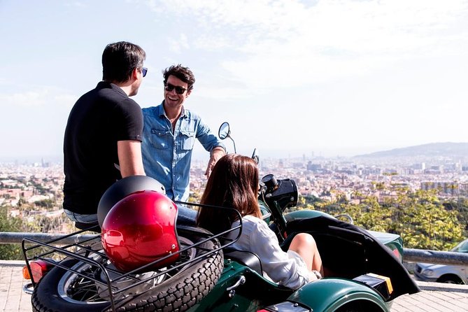 Barcelona Half Day Tour by Sidecar Motorcycle - Unique Experience