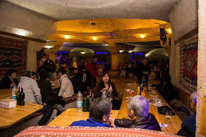 Cappadocia Cave Restaurant for Dinner and Turkish Entertainments - Beverages and Drink Service