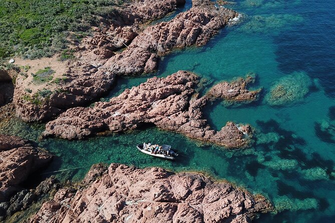 Departure From Saint-Raphaël - the Creeks of Estérel - Exploring Caves and Coves