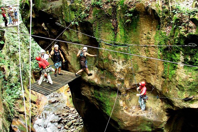 Guachipelin Adventure Volcano Zipline Horseback River Tubing Combo - Zipline Tour