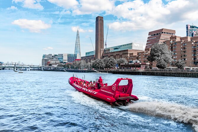 High-Speed Thames River Speedboat in London - Age Restrictions and Group Size