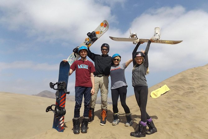 SANDBOARDING EXPERIENCE in Lima ( Includes Boots, Bindings & Helment) - Tour Group Size and Accessibility