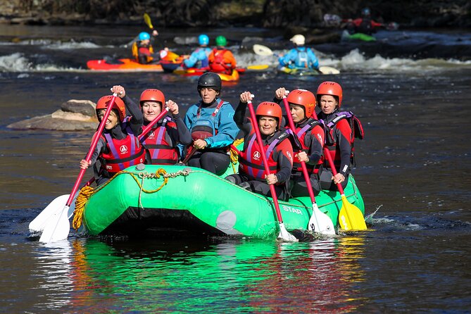 Whitewater Rafting Adventure in Llangollen - Teamwork and Camaraderie