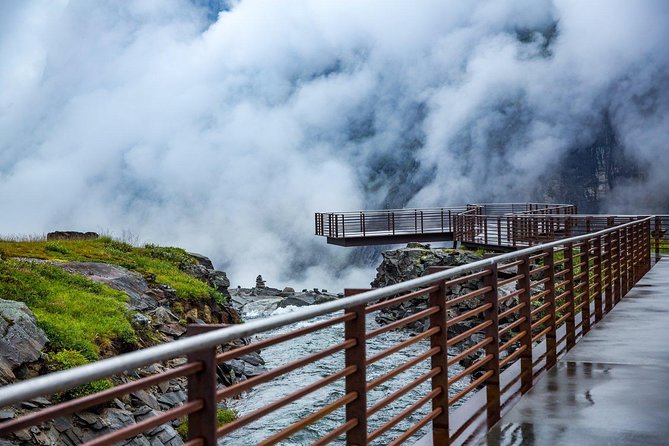 Alesund Shore Excursion: From Fjords to Trolls - Admiring the Stigfossen Waterfall