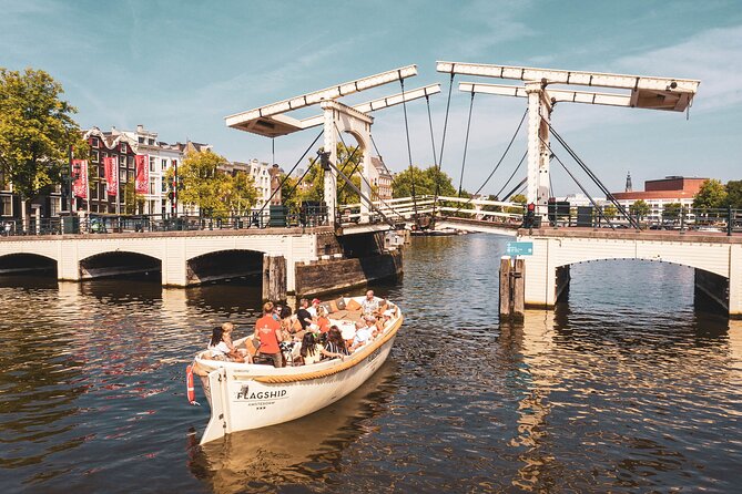 Amsterdam: Luxury Canal Cruise Unlimited Drinks & Bites Option - Landmarks and Highlights Along the Way