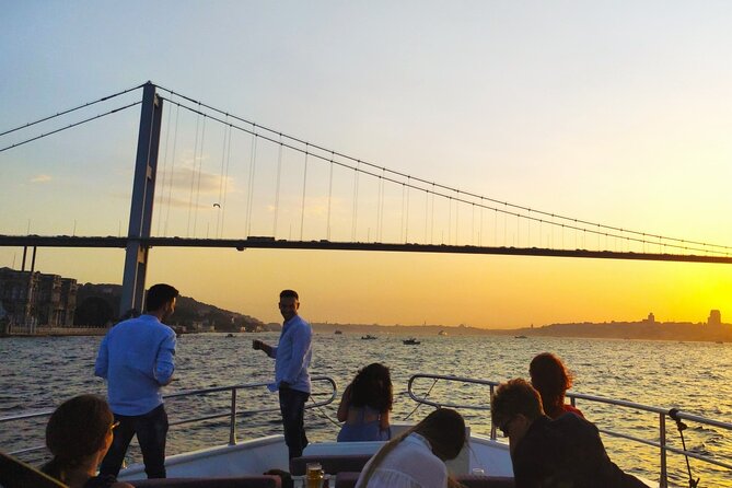 Istanbul Sunset Yacht Cruise on the Bosphorus - Onboard Refreshments and Snacks