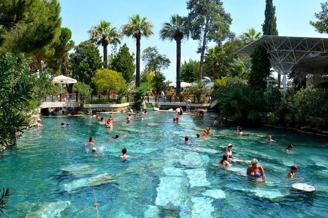 Pamukkale Hierapolis and Cleopatras Pool Tour With Lunch From Antalya - Relaxing in the Legendary Cleopatras Pool