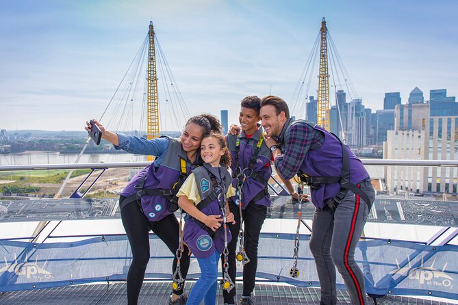 Up at the O2 Climb Experience Guided Tour With Panoramic Views - Additional Information