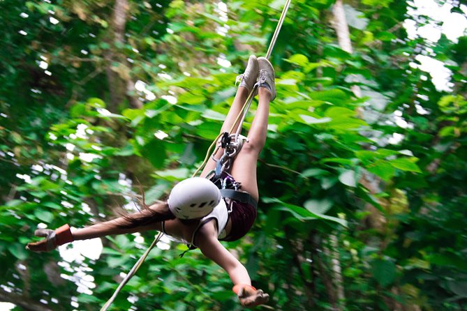 Zip Lining, Rappel and a Tarzan Swing - The Thrill of Zip Lining