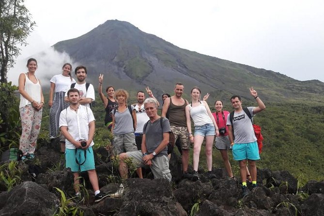 Combo La Fortuna Waterfall and Volcano Hike & Hotsprings - Hiking the Arenal Volcano Trail