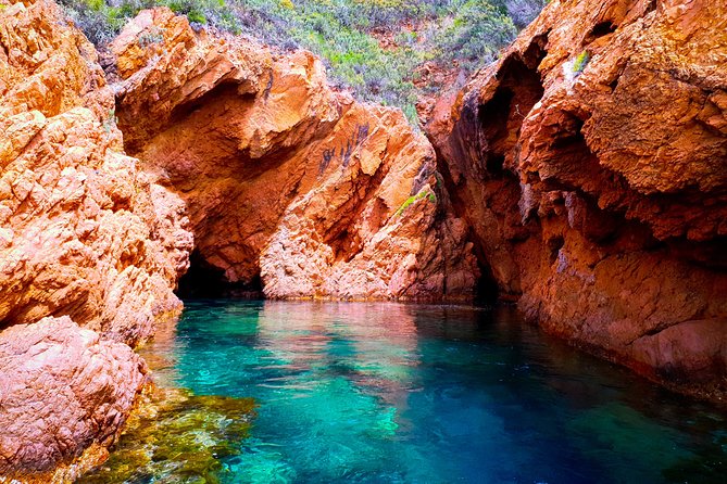 Departure From Saint-Raphaël - the Creeks of Estérel - Swimming and Snorkeling Adventures