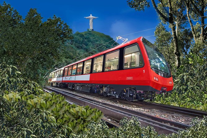 Full Day in Rio: Christ by Train, Sugarloaf, Selarón & Barbecue - Riding the Corcovado Train