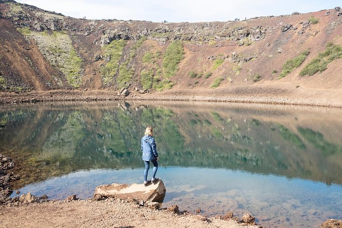 Golden Circle, Volcano Crater and Blue Lagoon Small-Group Tour - Relaxing in the Blue Lagoon