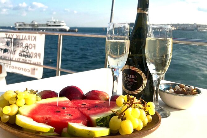 Istanbul Sunset Luxury Yacht Cruise With Snacks and Live Guide - Pricing and Booking Options