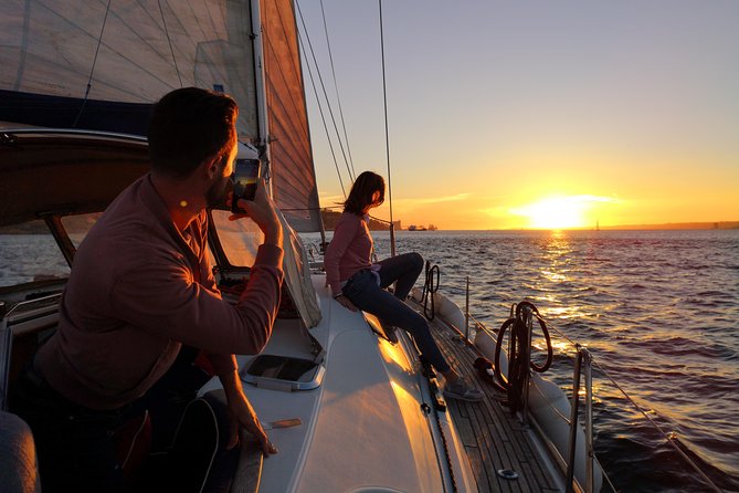 Lisbon Sunset Sailing Tour on Luxury Sailing Yacht With 2 Drinks - Tour Accessibility and Participation