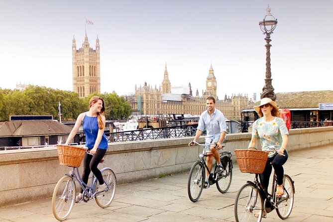 London Bike Tour: Landmarks, Secret Gems, Pub Stop & Street Art - Exploring Famous Landmarks