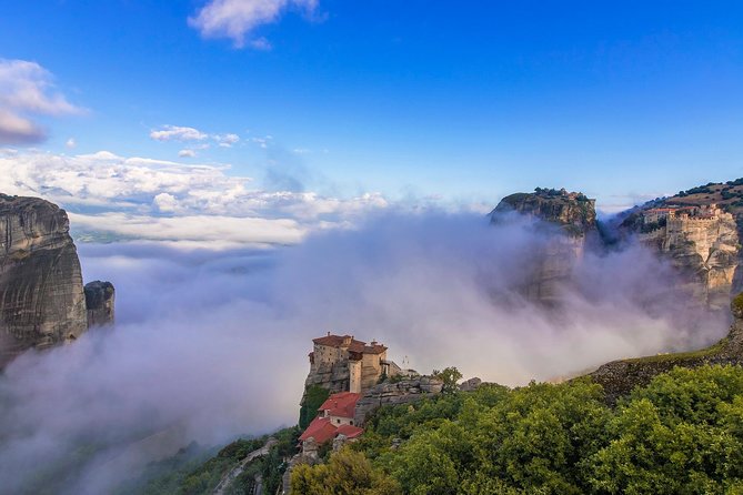 Meteora Monasteries and Hermit Caves Day Trip With Optional Lunch - Exploring the Clifftop Monasteries and Hermit Caves