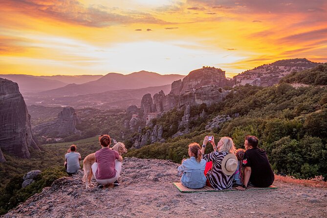 Meteora Sunset With Monastery & Hermit Caves Tour in Small Group - Capturing the Breathtaking Sunset