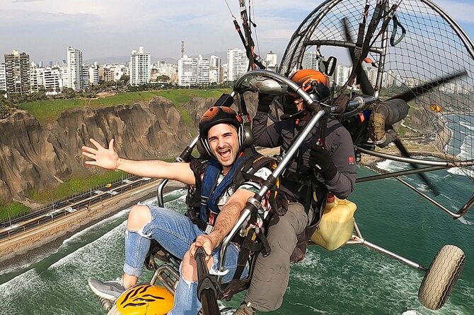 Paragliding Flights - Costa Verde Lima - Exhilarating and Magical Paragliding Adventure