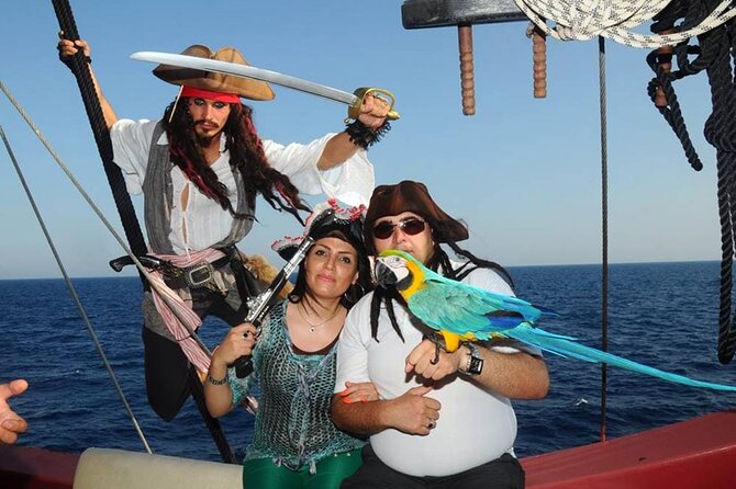 Alanya All Inclusive Pirate Boat Trip With Hotel Transfer - Highlights of the Pirate Boat Trip