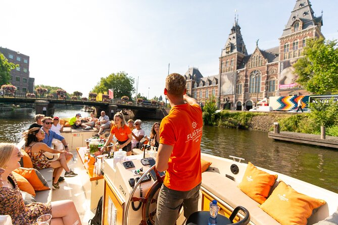 Amsterdam: Luxury Canal Cruise Unlimited Drinks & Bites Option - Onboard Amenities and Inclusions