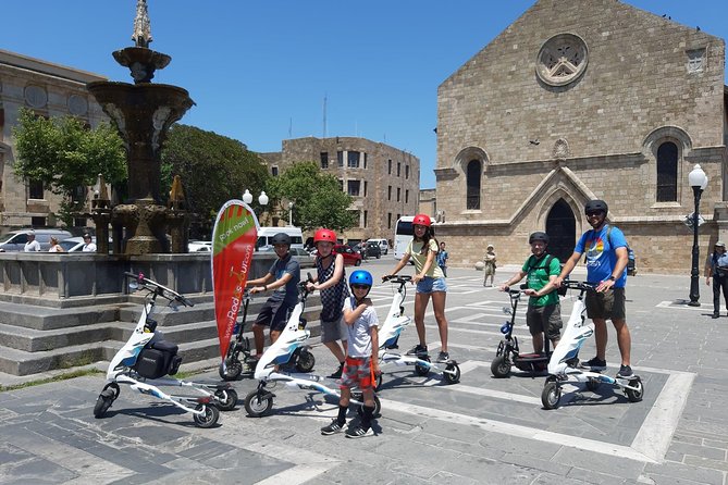 Explore the Medieval City of Rhodes on Scooters - 2 Hours - Included Amenities