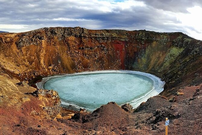 Golden Circle and Kerid Crater Tour With Geothermal Lagoon Visit - Gullfoss Waterfall