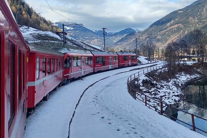 Bernina Red Train, Swiss Alps & St Moritz From Milan - Connecting Milan to the Swiss Wonderland