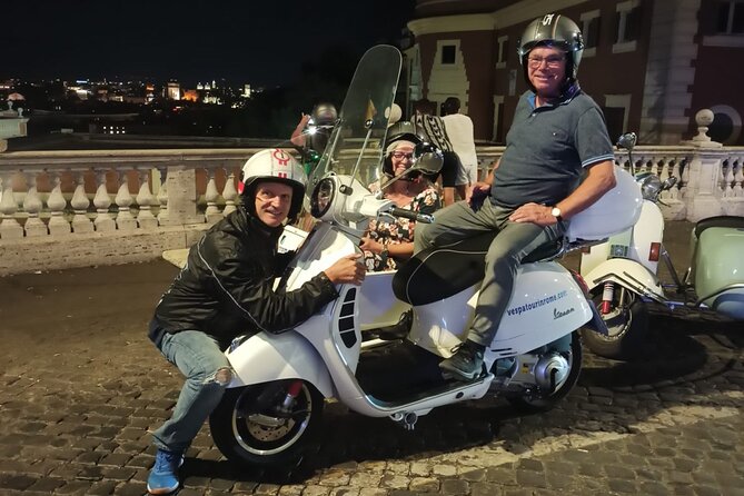 Vespa Sidecar Tour by Night With Pickup - Safety and Accessibility Considerations