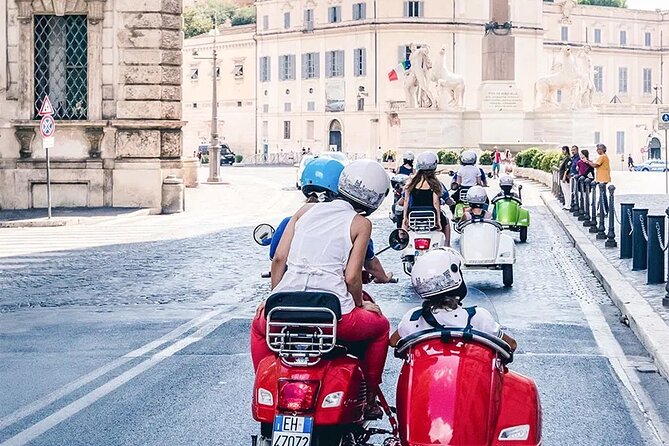 Vespa Sidecar Tour in Rome With Cappuccino - Booking Information