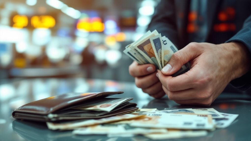 airport currency exchange services