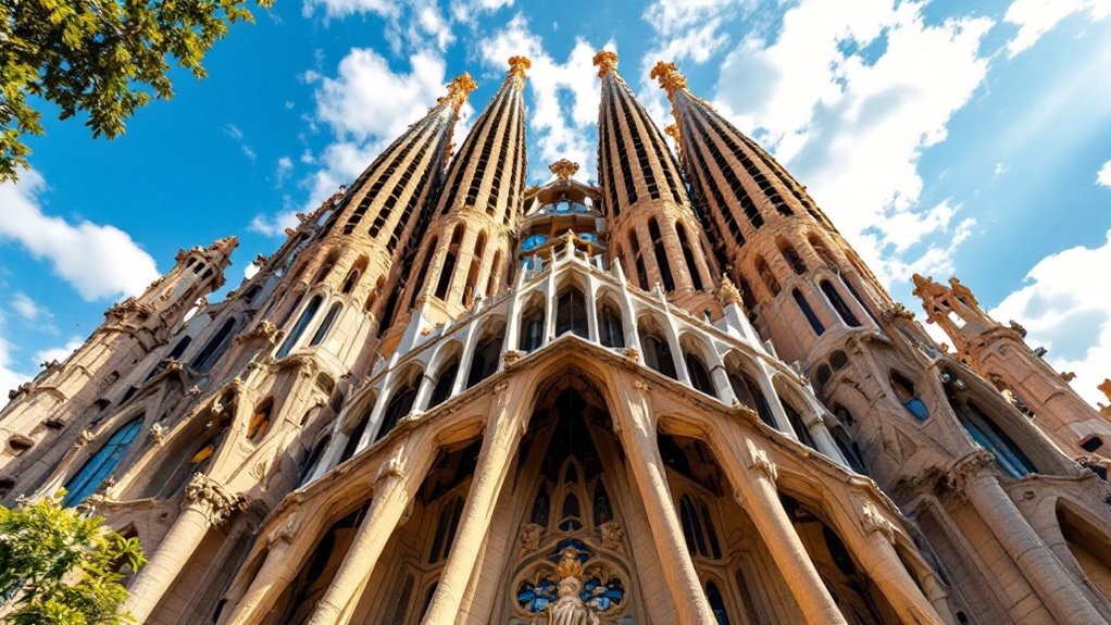 barcelona s sagrada familia beauty