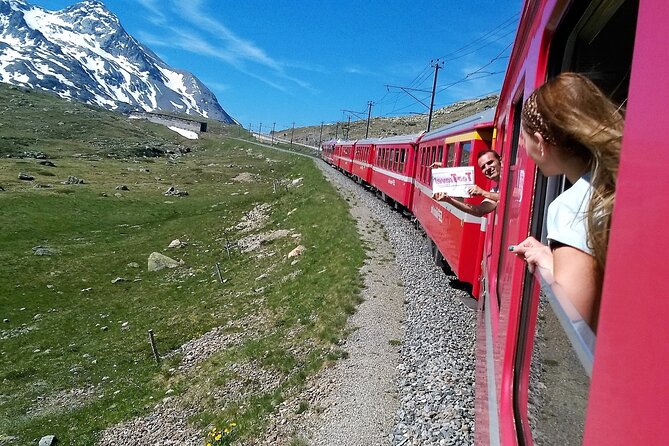 Bernina Red Train, Swiss Alps & St Moritz From Milan - Key Points